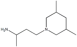 4-(3,5-dimethylpiperidin-1-yl)butan-2-amine Structure
