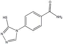 4-(3-sulfanyl-4H-1,2,4-triazol-4-yl)benzamide Structure