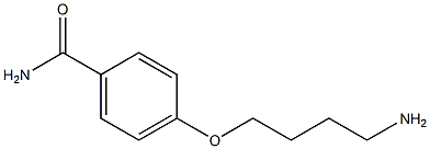 4-(4-aminobutoxy)benzamide 구조식 이미지