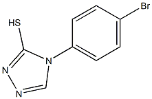 4-(4-bromophenyl)-4H-1,2,4-triazole-3-thiol 구조식 이미지