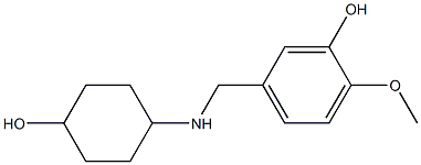 5-{[(4-hydroxycyclohexyl)amino]methyl}-2-methoxyphenol 구조식 이미지