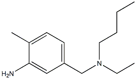 5-{[butyl(ethyl)amino]methyl}-2-methylaniline Structure