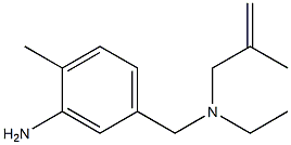 5-{[ethyl(2-methylprop-2-en-1-yl)amino]methyl}-2-methylaniline 구조식 이미지