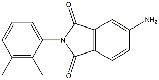 5-amino-2-(2,3-dimethylphenyl)-2,3-dihydro-1H-isoindole-1,3-dione 구조식 이미지