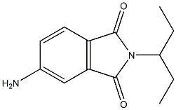 5-amino-2-(pentan-3-yl)-2,3-dihydro-1H-isoindole-1,3-dione 구조식 이미지