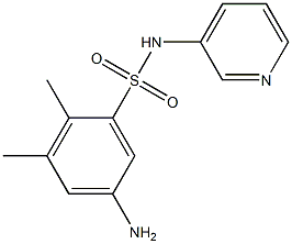 5-amino-2,3-dimethyl-N-(pyridin-3-yl)benzene-1-sulfonamide Structure