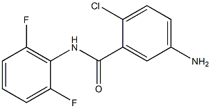 5-amino-2-chloro-N-(2,6-difluorophenyl)benzamide 구조식 이미지