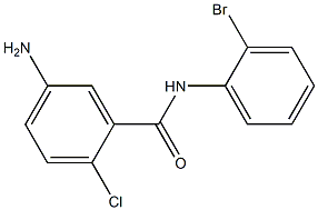 5-amino-N-(2-bromophenyl)-2-chlorobenzamide 구조식 이미지