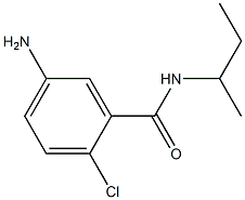5-amino-N-(sec-butyl)-2-chlorobenzamide Structure