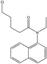 5-chloro-N-ethyl-N-(naphthalen-1-yl)pentanamide 구조식 이미지