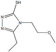 5-ethyl-4-(2-methoxyethyl)-4H-1,2,4-triazole-3-thiol Structure