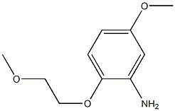 5-methoxy-2-(2-methoxyethoxy)aniline 구조식 이미지