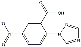 5-nitro-2-(1H-1,2,4-triazol-1-yl)benzoic acid 구조식 이미지