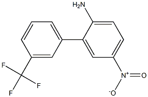 5-nitro-3'-(trifluoromethyl)-1,1'-biphenyl-2-amine Structure