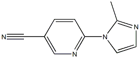 6-(2-methyl-1H-imidazol-1-yl)nicotinonitrile Structure