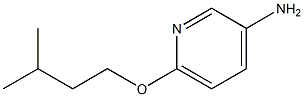 6-(3-methylbutoxy)pyridin-3-amine 구조식 이미지
