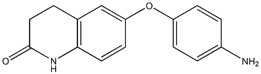6-(4-aminophenoxy)-1,2,3,4-tetrahydroquinolin-2-one 구조식 이미지