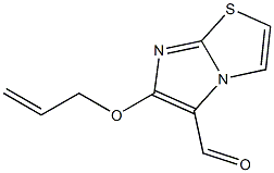 6-(allyloxy)imidazo[2,1-b][1,3]thiazole-5-carbaldehyde 구조식 이미지