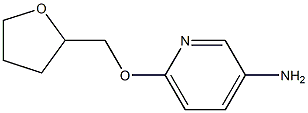 6-(oxolan-2-ylmethoxy)pyridin-3-amine 구조식 이미지