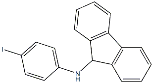 N-(4-iodophenyl)-9H-fluoren-9-amine Structure