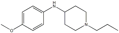 N-(4-methoxyphenyl)-1-propylpiperidin-4-amine Structure