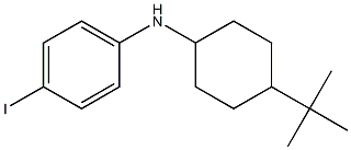 N-(4-tert-butylcyclohexyl)-4-iodoaniline Structure