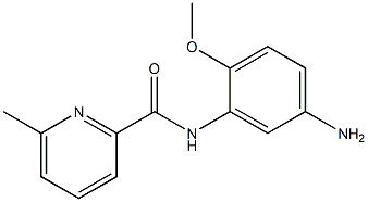 N-(5-amino-2-methoxyphenyl)-6-methylpyridine-2-carboxamide Structure