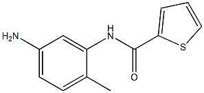 N-(5-amino-2-methylphenyl)thiophene-2-carboxamide 구조식 이미지