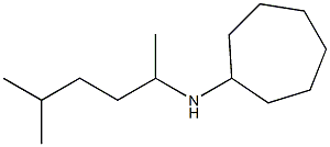 N-(5-methylhexan-2-yl)cycloheptanamine Structure