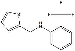 N-(thiophen-2-ylmethyl)-2-(trifluoromethyl)aniline Structure