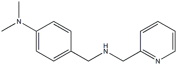 N,N-dimethyl-4-{[(pyridin-2-ylmethyl)amino]methyl}aniline Structure