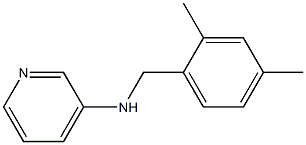 N-[(2,4-dimethylphenyl)methyl]pyridin-3-amine 구조식 이미지