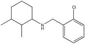 N-[(2-chlorophenyl)methyl]-2,3-dimethylcyclohexan-1-amine Structure