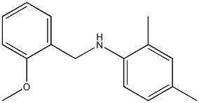 N-[(2-methoxyphenyl)methyl]-2,4-dimethylaniline Structure