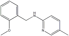 N-[(2-methoxyphenyl)methyl]-5-methylpyridin-2-amine 구조식 이미지