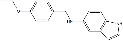 N-[(4-ethoxyphenyl)methyl]-1H-indol-5-amine 구조식 이미지