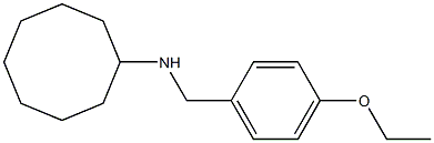N-[(4-ethoxyphenyl)methyl]cyclooctanamine 구조식 이미지