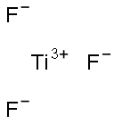 TITANIUM (III) FLOURIDE SOLUTION Structure