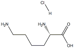 Lysine  Hydrochloride,  L- 구조식 이미지