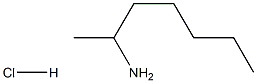 2-Aminoheptane hydrochloride 구조식 이미지