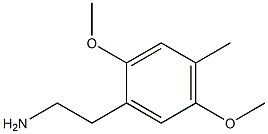 2,5-dimethoxy-4-methylphenylethylamine 구조식 이미지