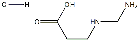 a-Amino--methylaminopropionic Acid, Hydrochloride Structure