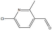 6-Chloro-3-formyl-2-methylpyridine Structure