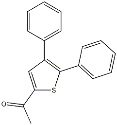 1-(4,5-diphenyl-2-thienyl)ethanone Structure