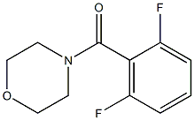 4-(2,6-difluorobenzoyl)morpholine Structure