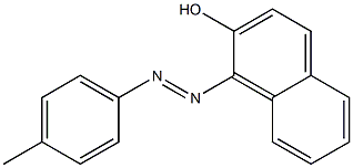 1-[(4-methylphenyl)diazenyl]-2-naphthol Structure