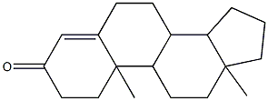 10,13-dimethyl-6,7,8,9,10,11,12,13,14,15,16,17-dodecahydro-1H-cyclopenta[a]phenanthren-3(2H)-one 구조식 이미지