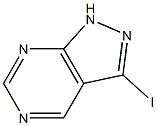 3-iodo-1H-pyrazolo[3,4-d]pyrimidine Structure