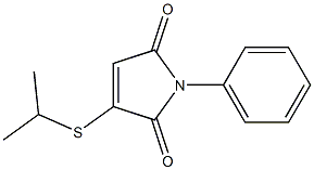 3-Isopropylthio-1-phenyl-1H-pyrrole-2,5-dione Structure