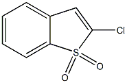 2-Chloro-1-benzothiophene 1,1-dioxide Structure